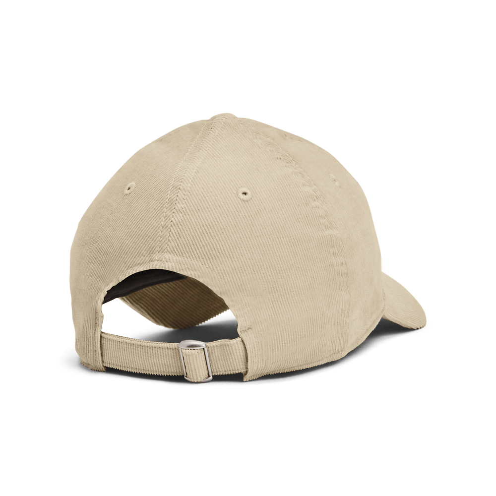 UA Rtstyle Corduroy Adj Gorra beige de hombre para entrenamiento