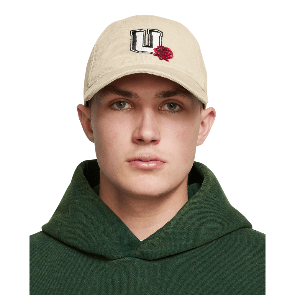 UA Rtstyle Corduroy Adj Gorra beige de hombre para entrenamiento
