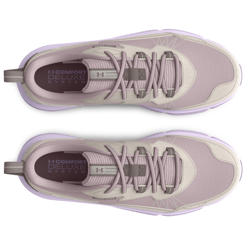 UA W Charged Verssert 2 Tenis gris de mujer para correr