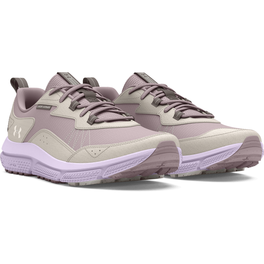 UA W Charged Verssert 2 Tenis gris de mujer para correr