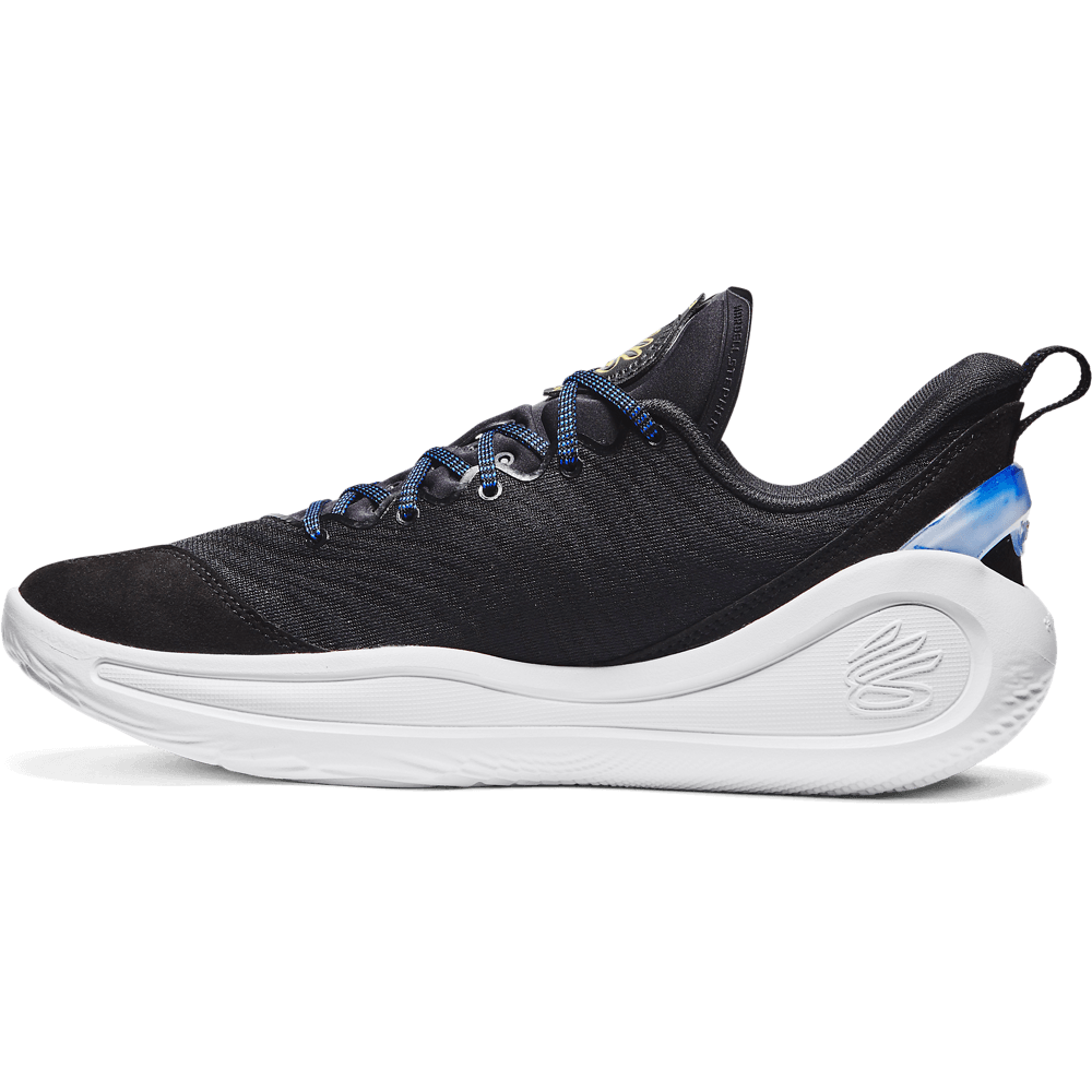 UA Ry 12 Stephen Curry Dub Nation Tenis negro de hombre para baloncesto