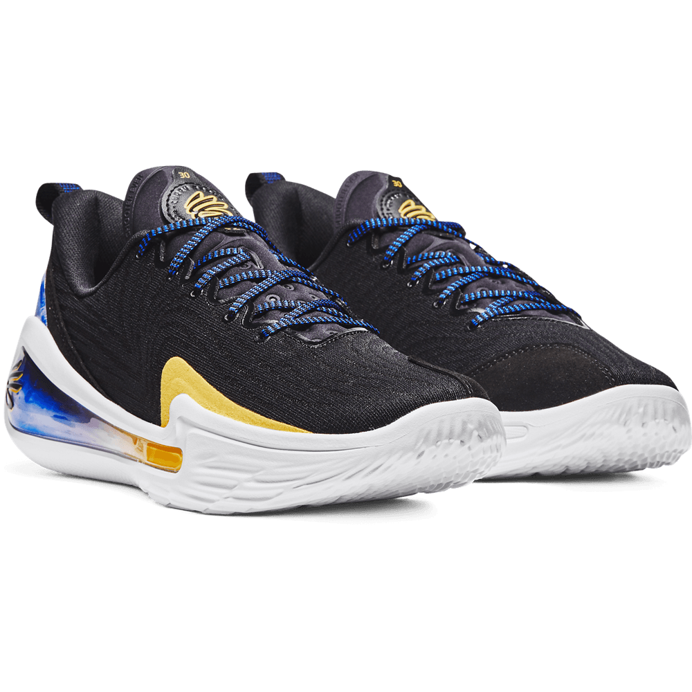 UA Ry 12 Stephen Curry Dub Nation Tenis negro de hombre para baloncesto