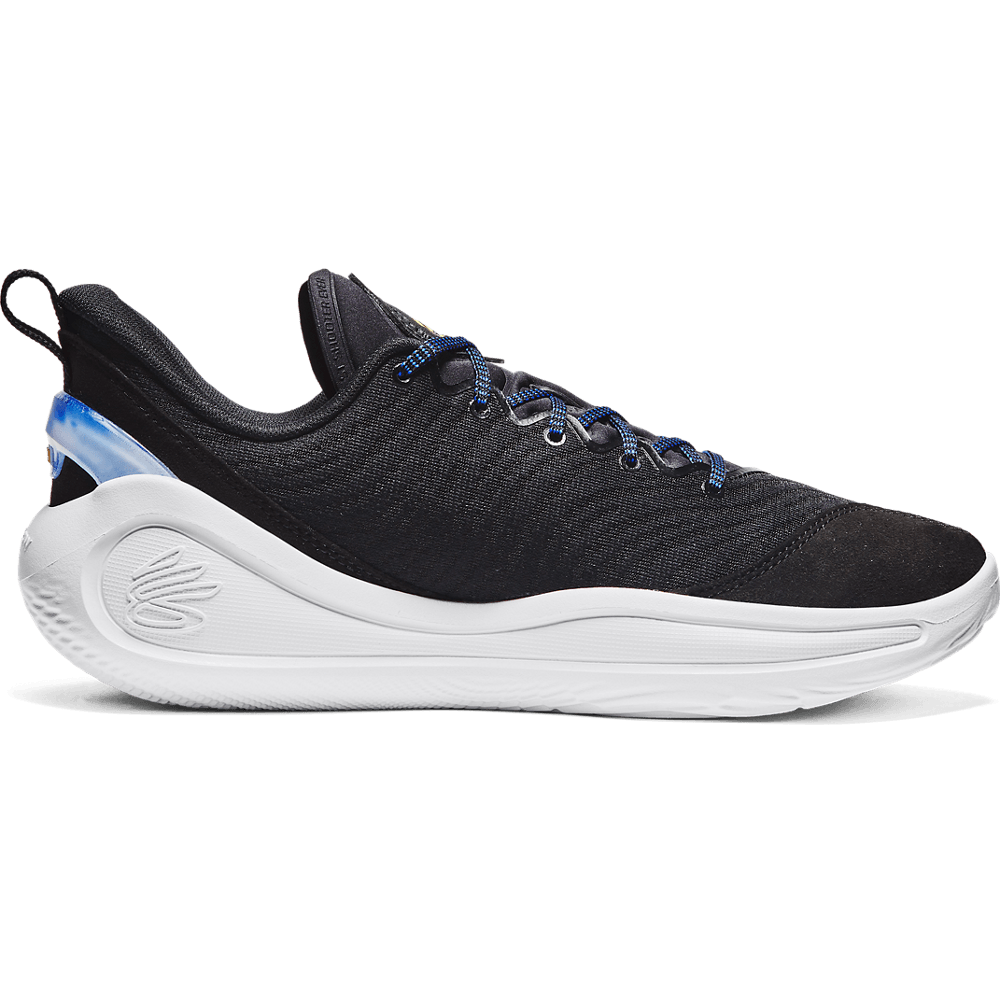 UA Ry 12 Stephen Curry Dub Nation Tenis negro de hombre para baloncesto