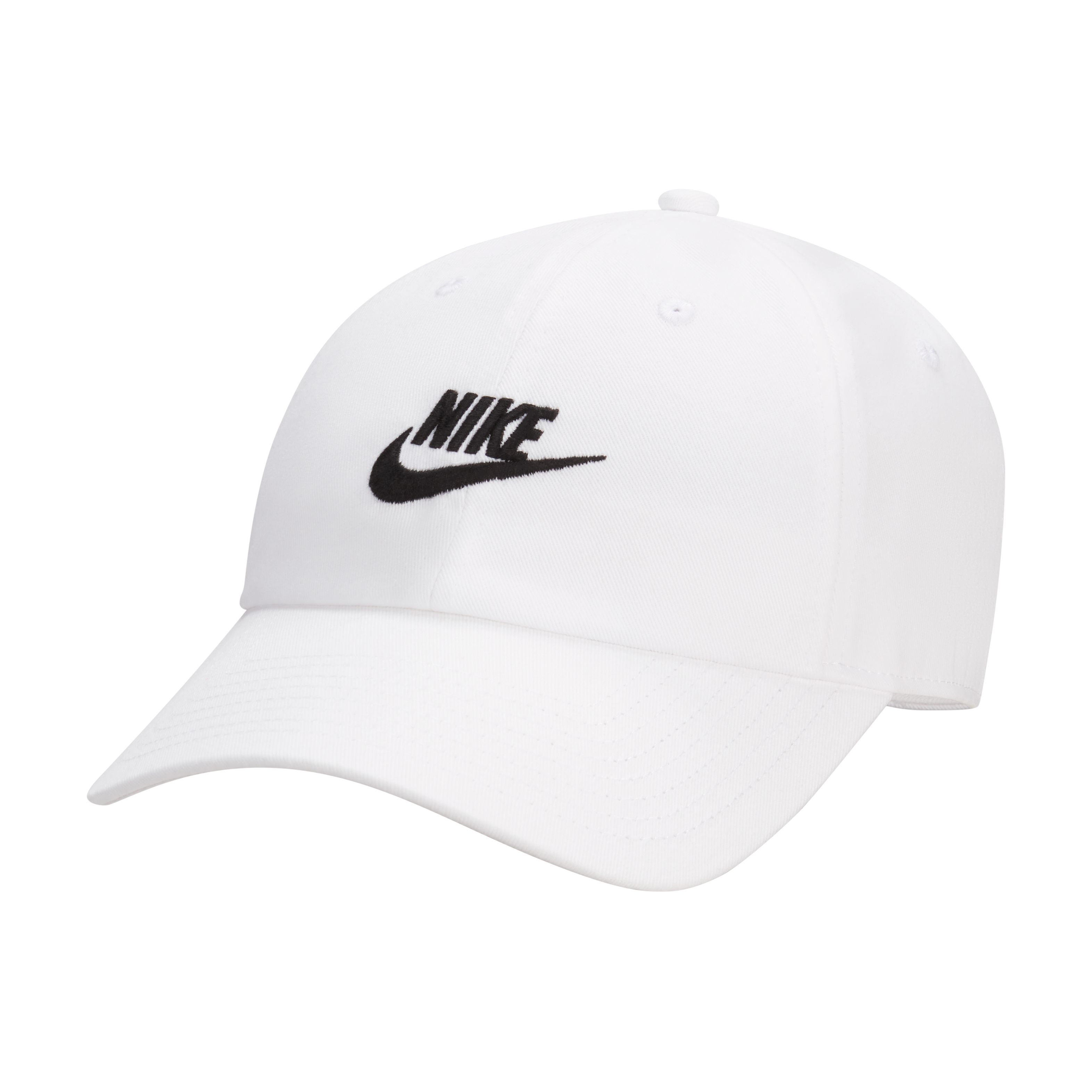Nike U Nk Club Cap U Cb Fut Wsh L Gorra blanco de hombre lifestyle