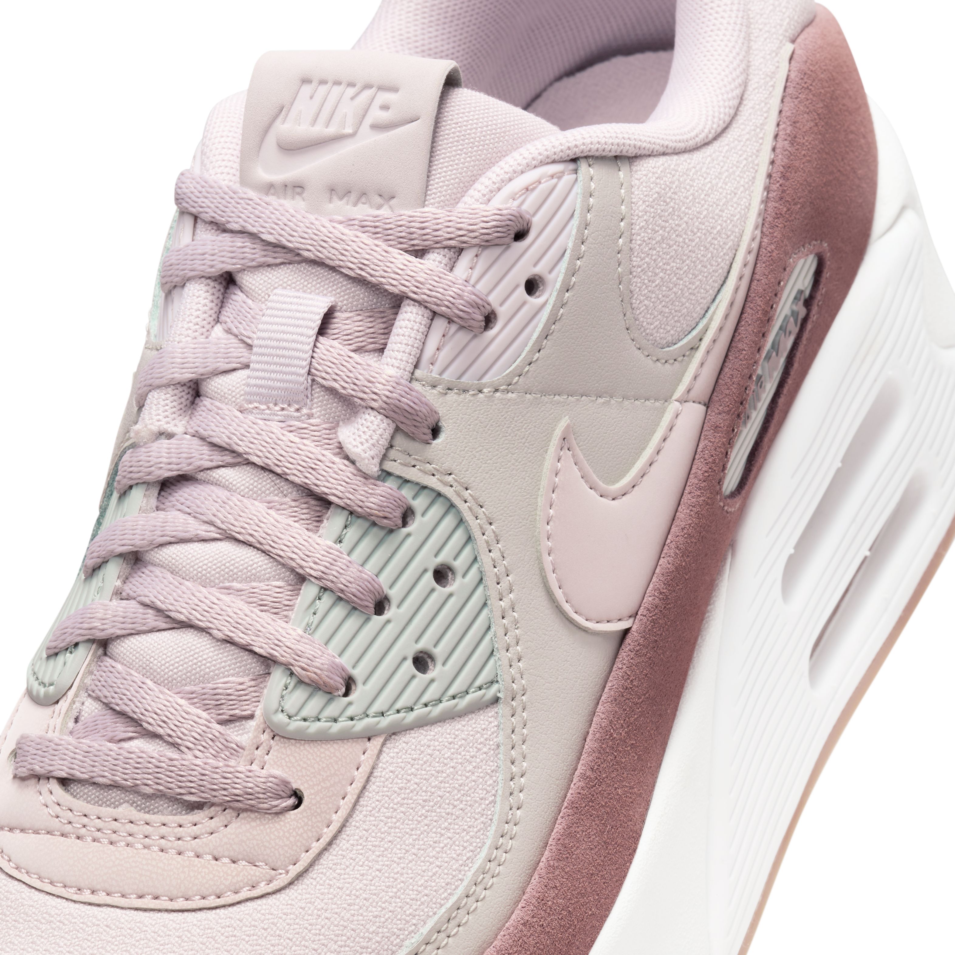 Nike Air Max 90 Lv8 Tenis gris de mujer lifestyle