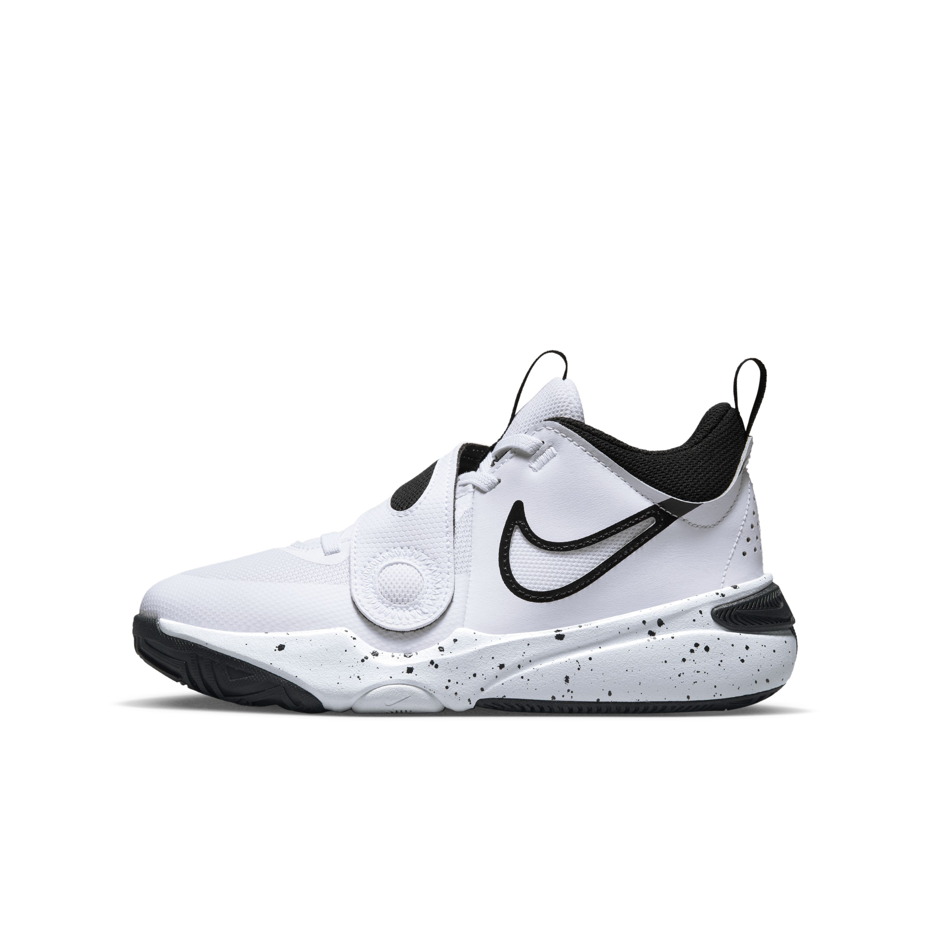 Nike Team Hustle D 11 Gs Tenis blanco de niño lifestyle