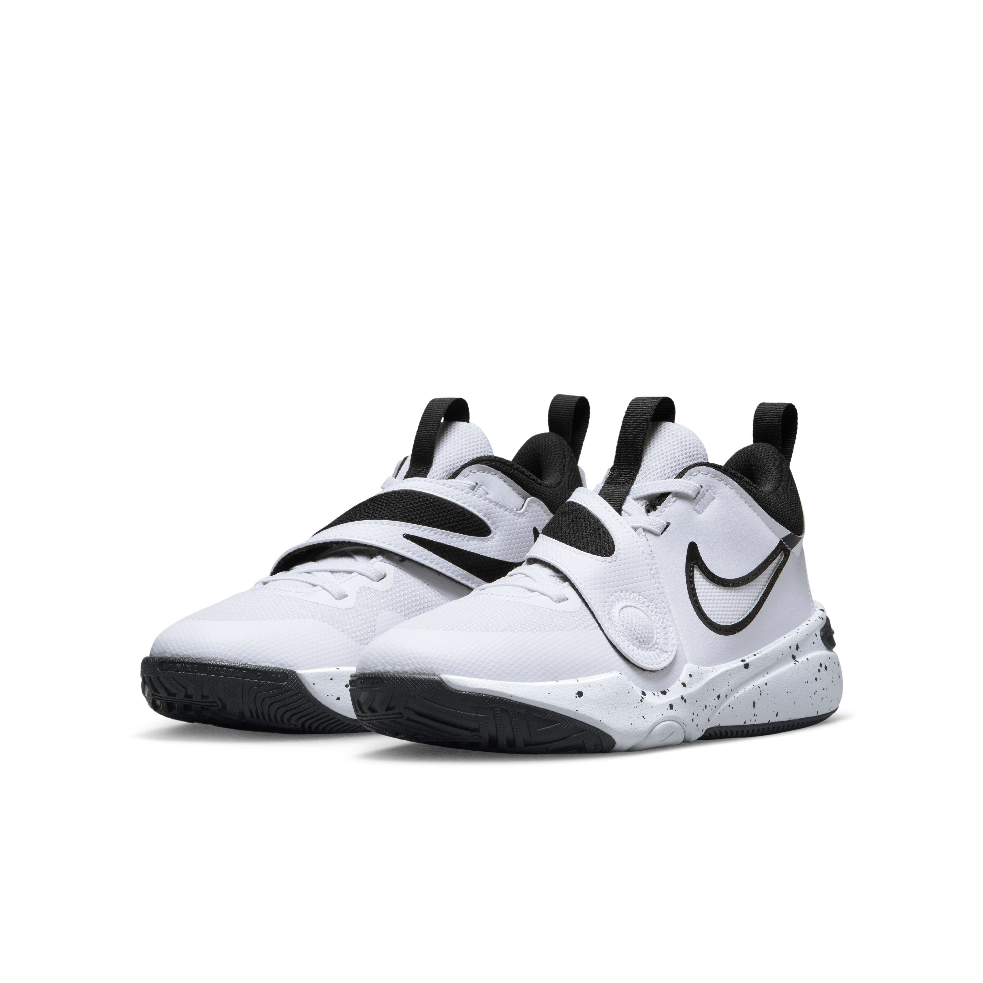 Nike Team Hustle D 11 Gs Tenis blanco de niño lifestyle