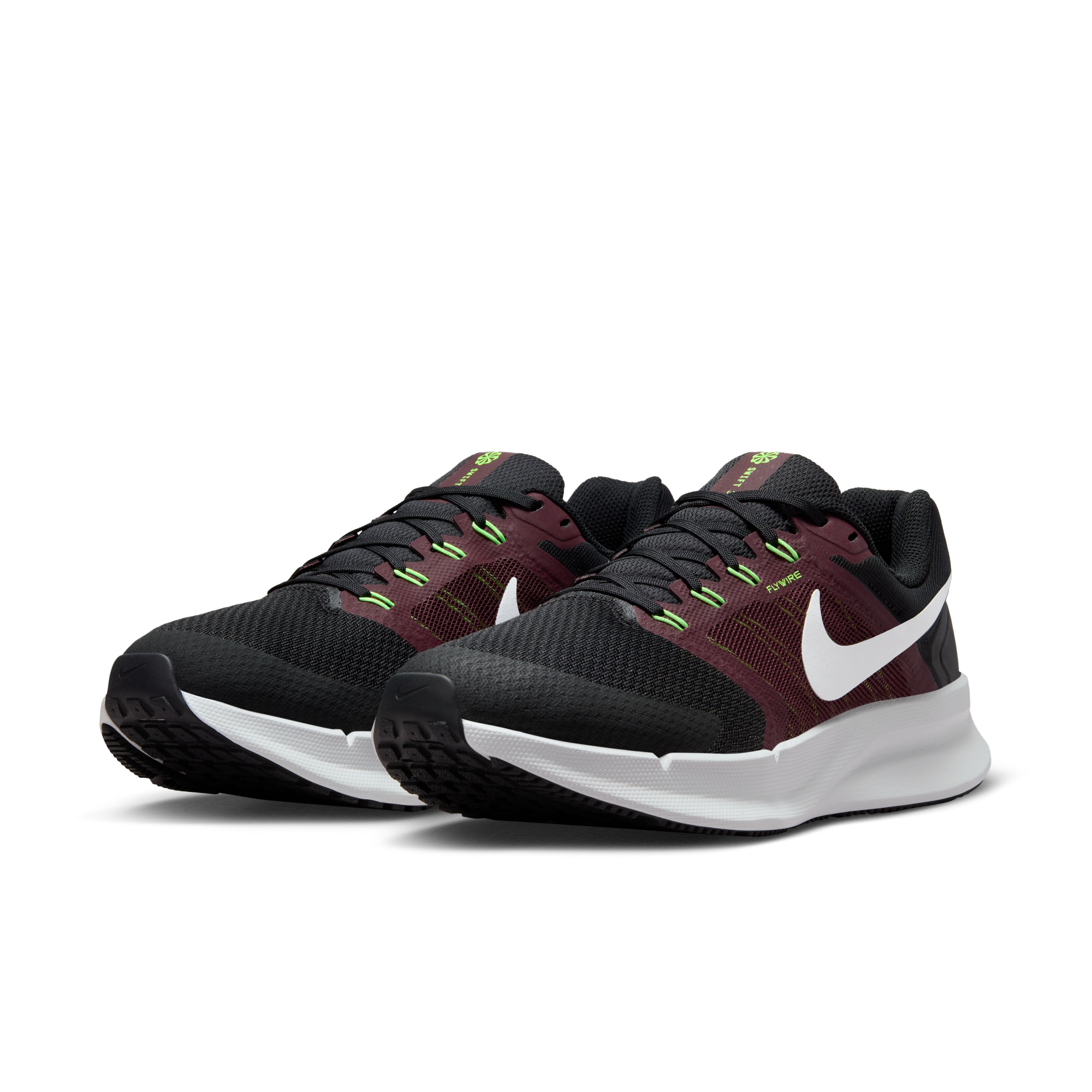 Nike Run Swift 3 Tenis negro de hombre para correr