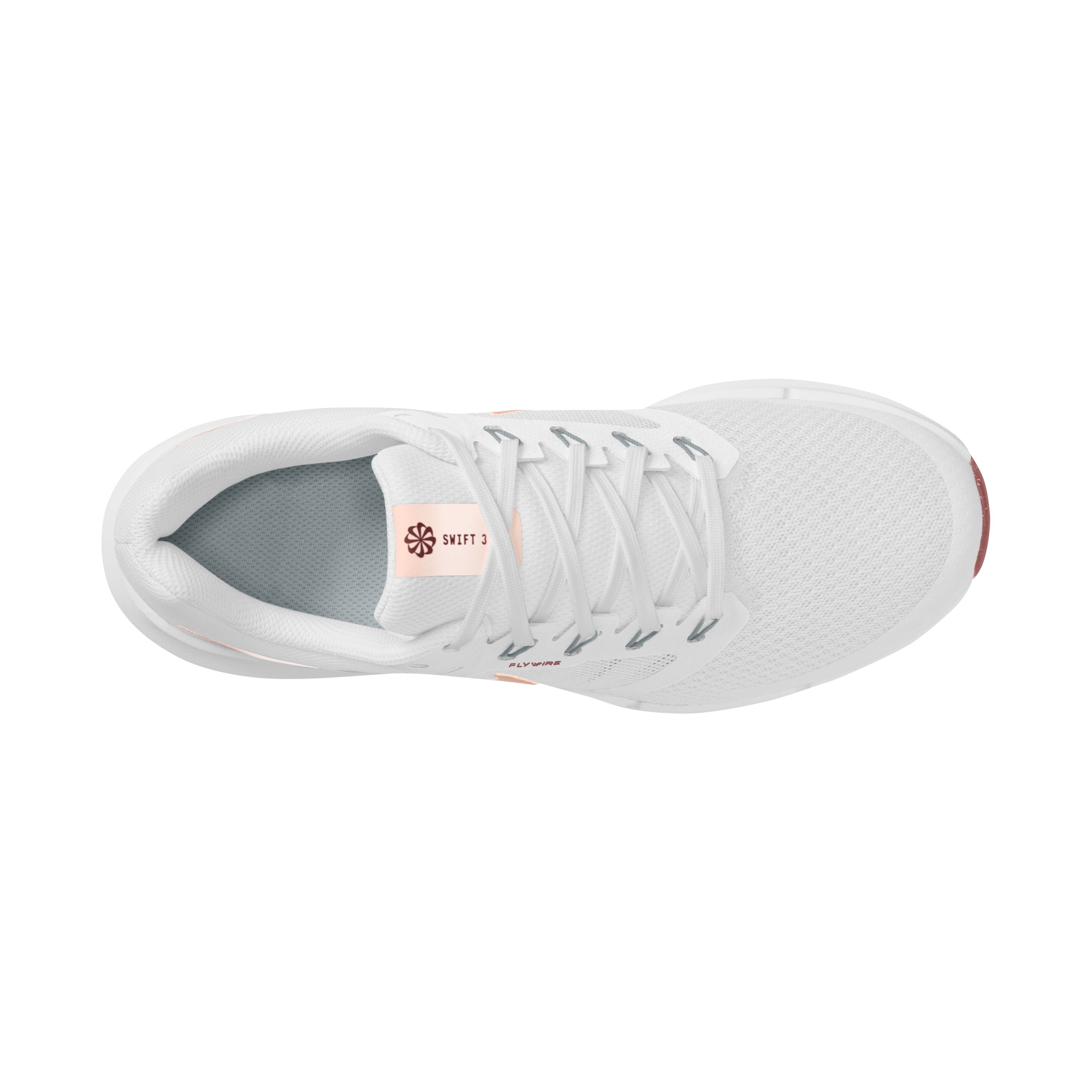 Nike W Nike Run Swift 3 Tenis blanco de mujer para correr