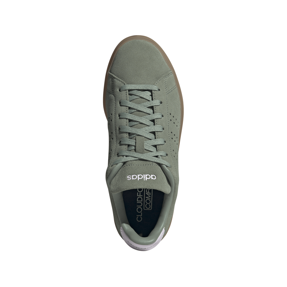 Adidas Tenis Advantage 2.0 verde de mujer lifestyle
