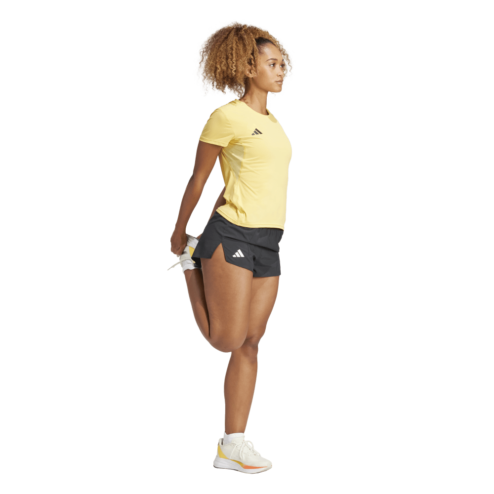 Adidas Top Deportivo Adizero Essentials Run Sop negro de mujer para entrenamiento