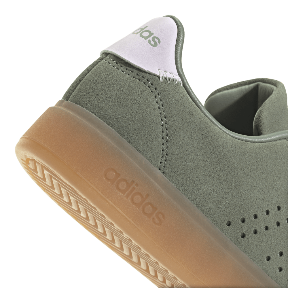 Adidas Tenis Advantage 2.0 verde de mujer lifestyle