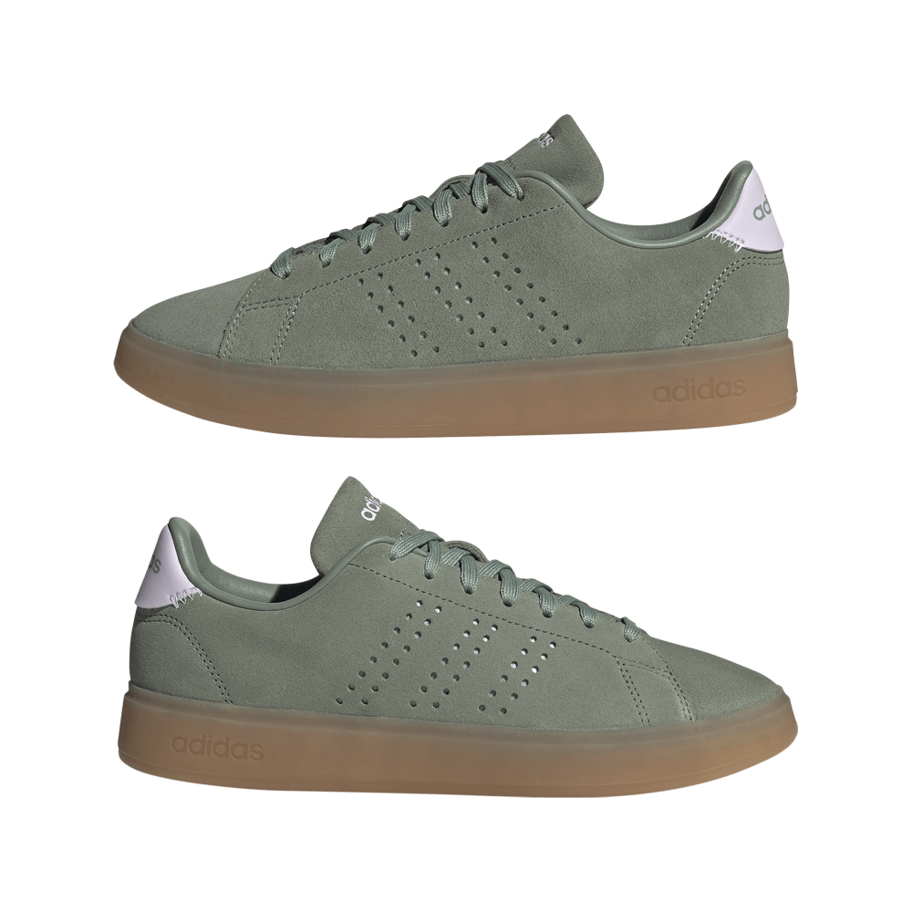 Adidas Tenis Advantage 2.0 verde de mujer lifestyle
