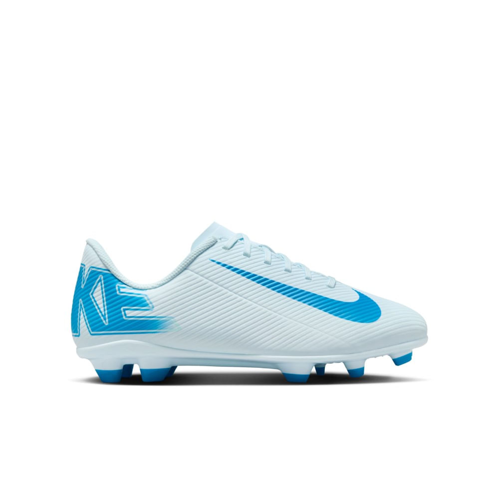 Nike Jr Vapor 16 Club Fg/Mg Guayos azul de niño para futbol