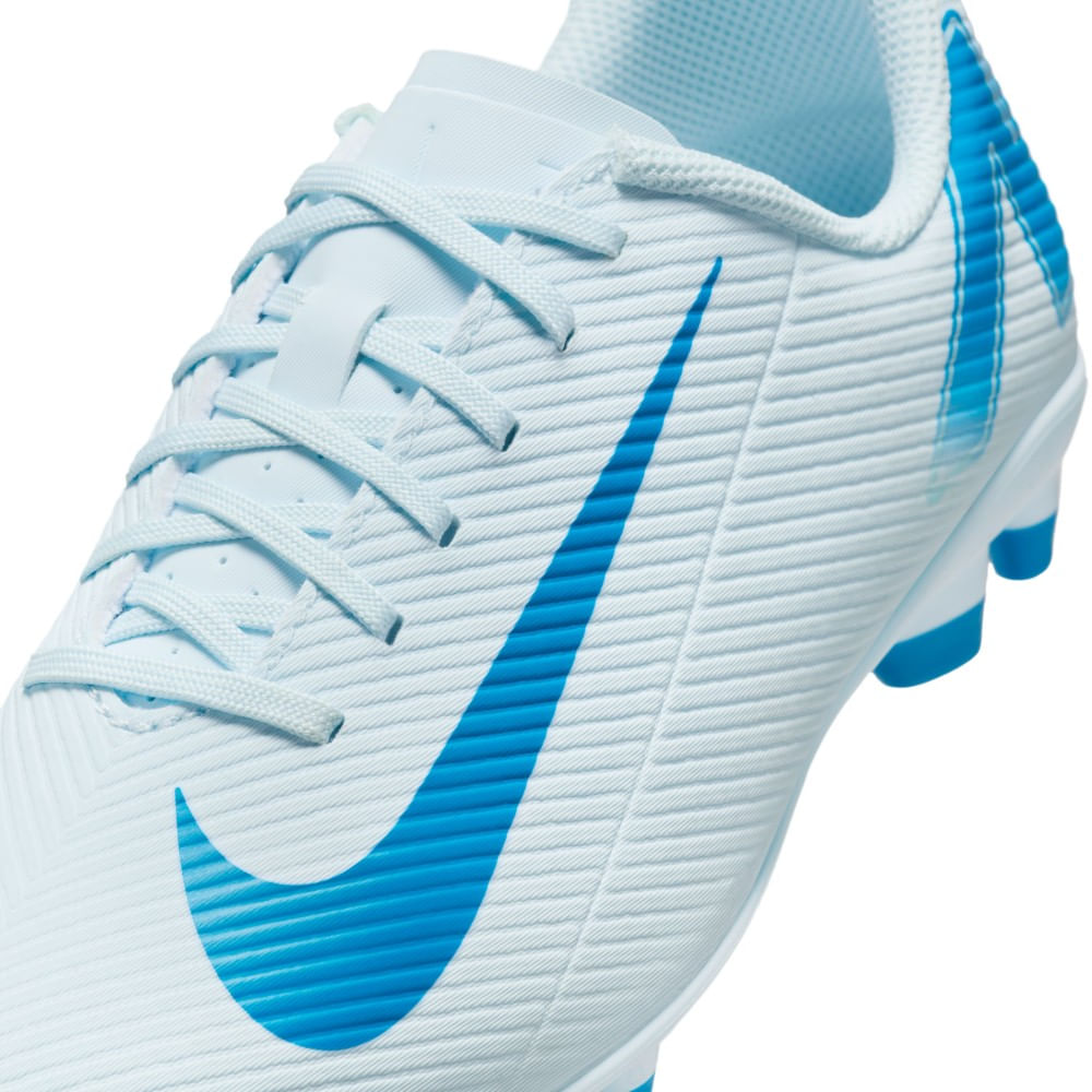 Nike Jr Vapor 16 Club Fg/Mg Guayos azul de niño para futbol