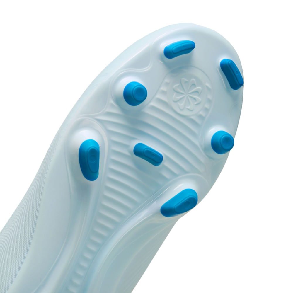 Nike Jr Vapor 16 Club Fg/Mg Guayos azul de niño para futbol