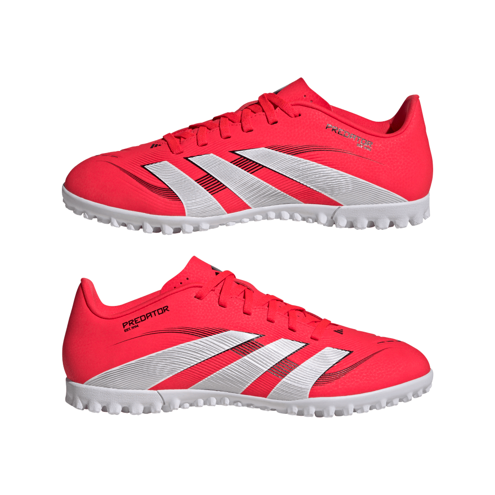 Adidas Guayos Predator Club Pasto Sintetico rojo de hombre para futbol
