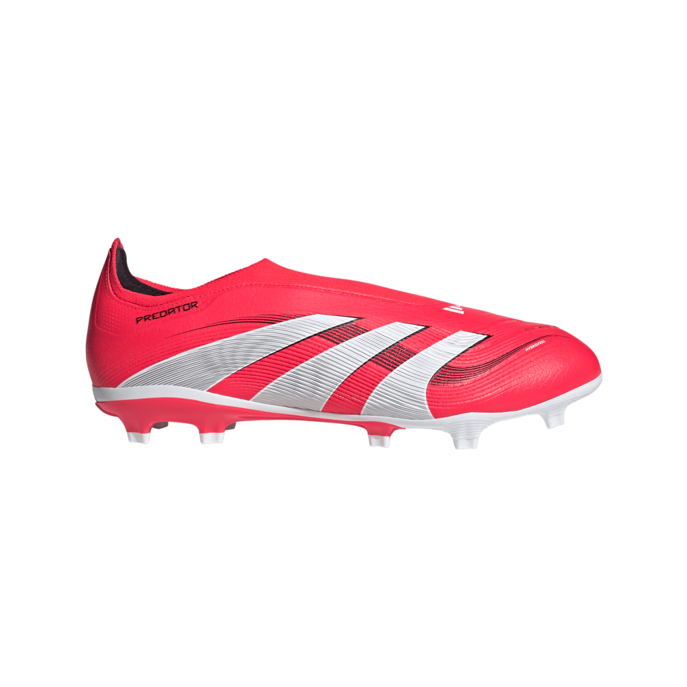 Adidas Guayos Predator League Sin Cordones Firm rojo de hombre para futbol
