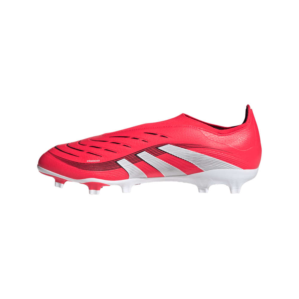 Adidas Guayos Predator League Sin Cordones Firm rojo de hombre para futbol