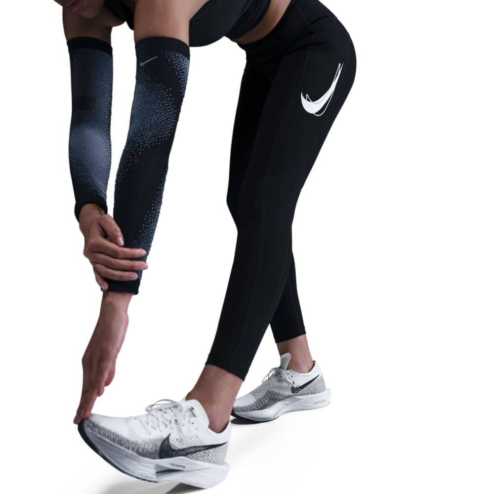 Nike W Nk Fast Df Mr 7/8 Tgt Sw Licra negro de mujer para correr