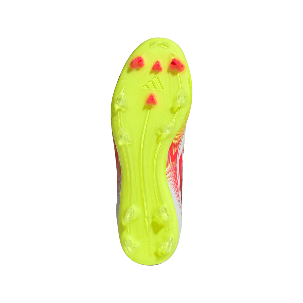 Adidas Guayos F50 League Mid Firm/Multi-Terreno blanco de mujer para futbol