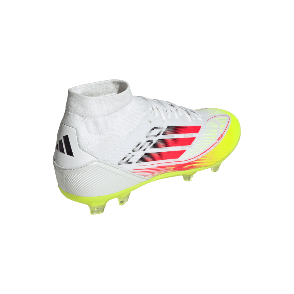 Adidas Guayos F50 League Mid Firm/Multi-Terreno blanco de mujer para futbol