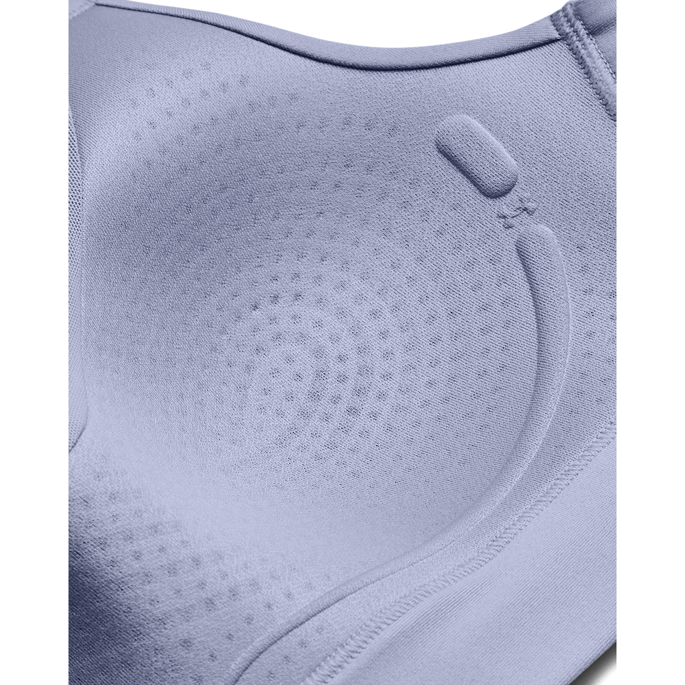 UA Infinity High Bra Top morado de mujer para entrenamiento