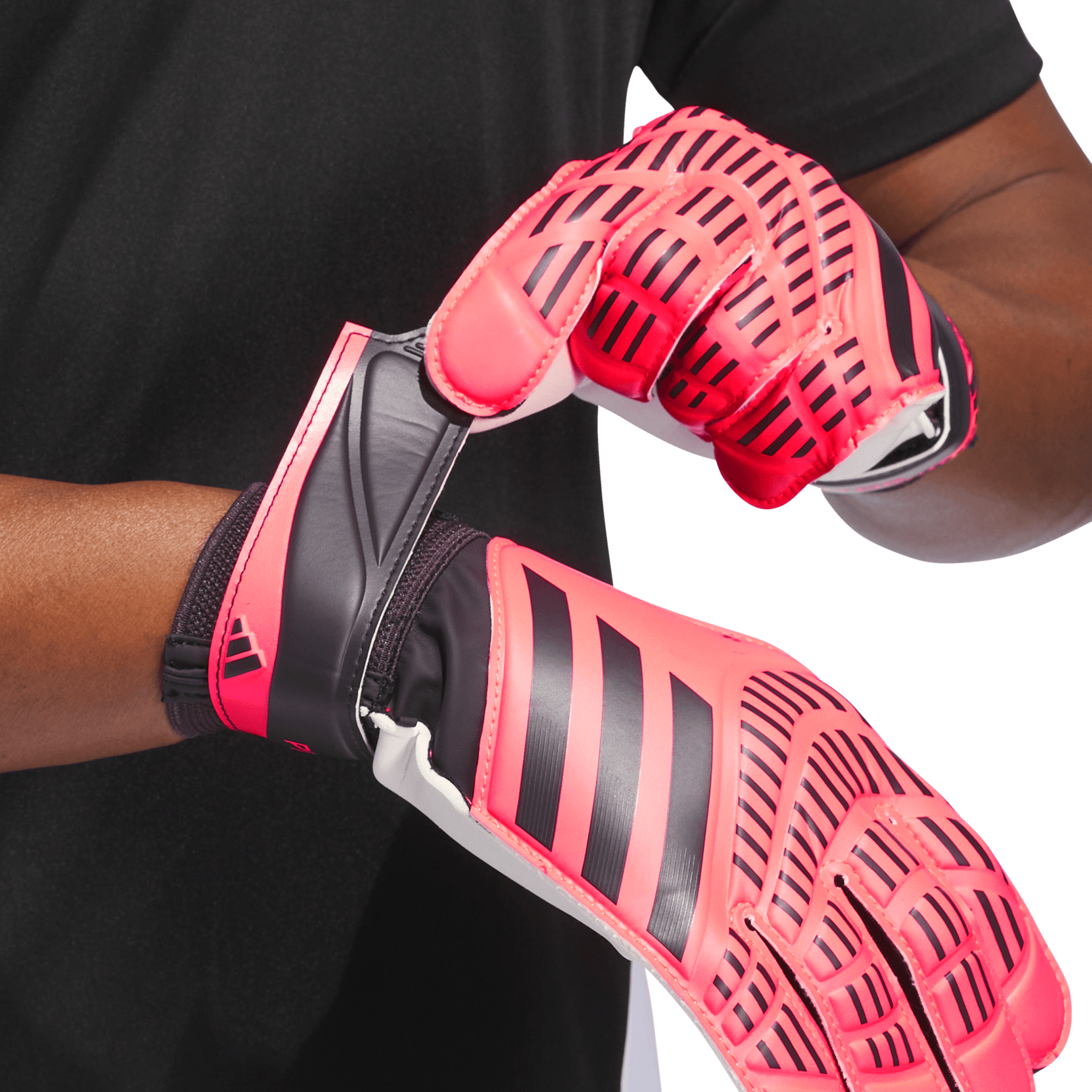 Adidas Pred Gl Trn Guantes rojo de hombre para futbol