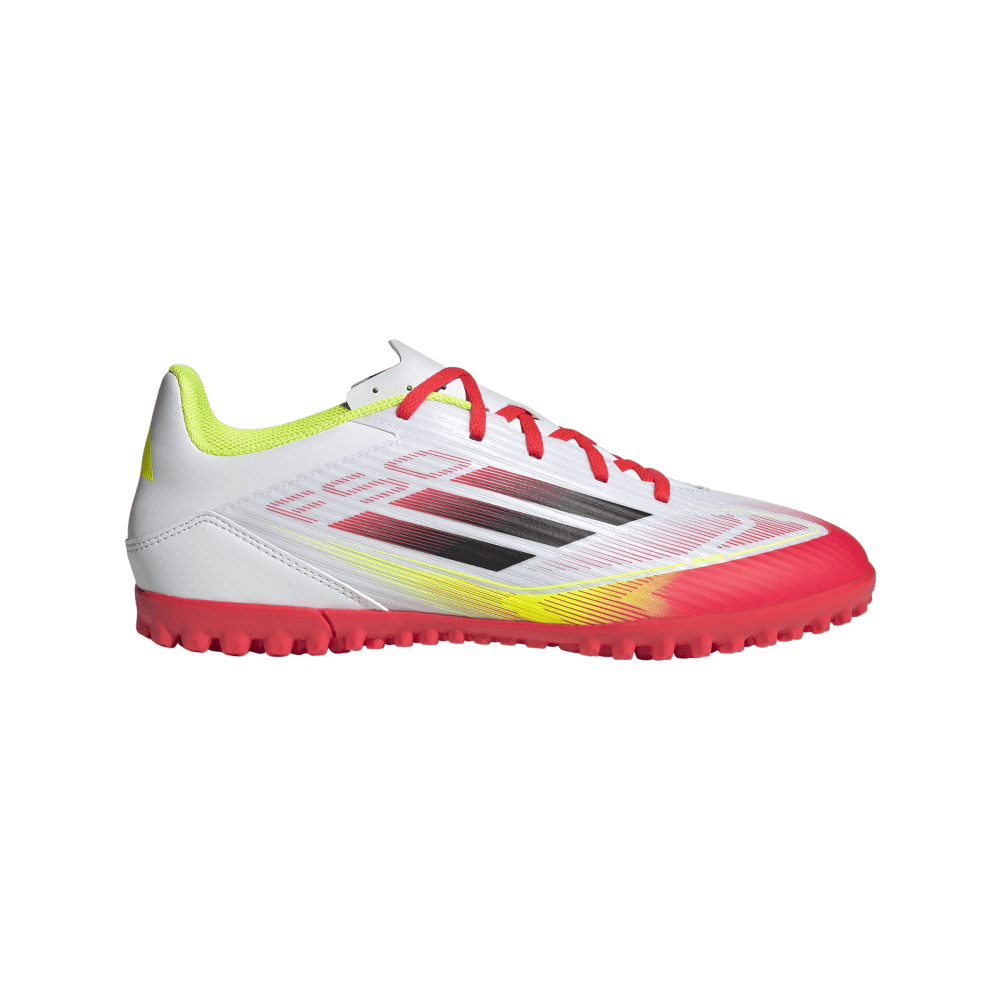 Adidas Guayos F50 Club Pasto Sintetico blanco de hombre para futbol