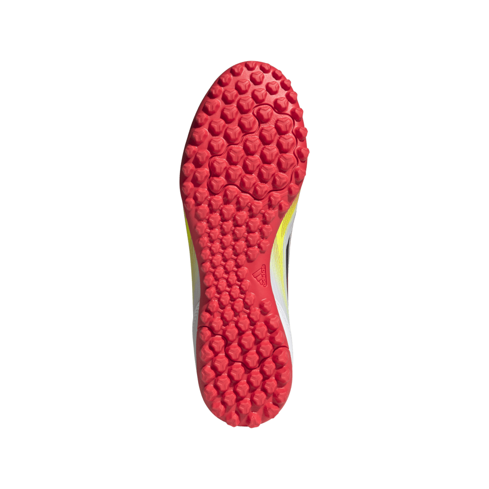 Adidas Guayos F50 Club Pasto Sintetico blanco de hombre para futbol