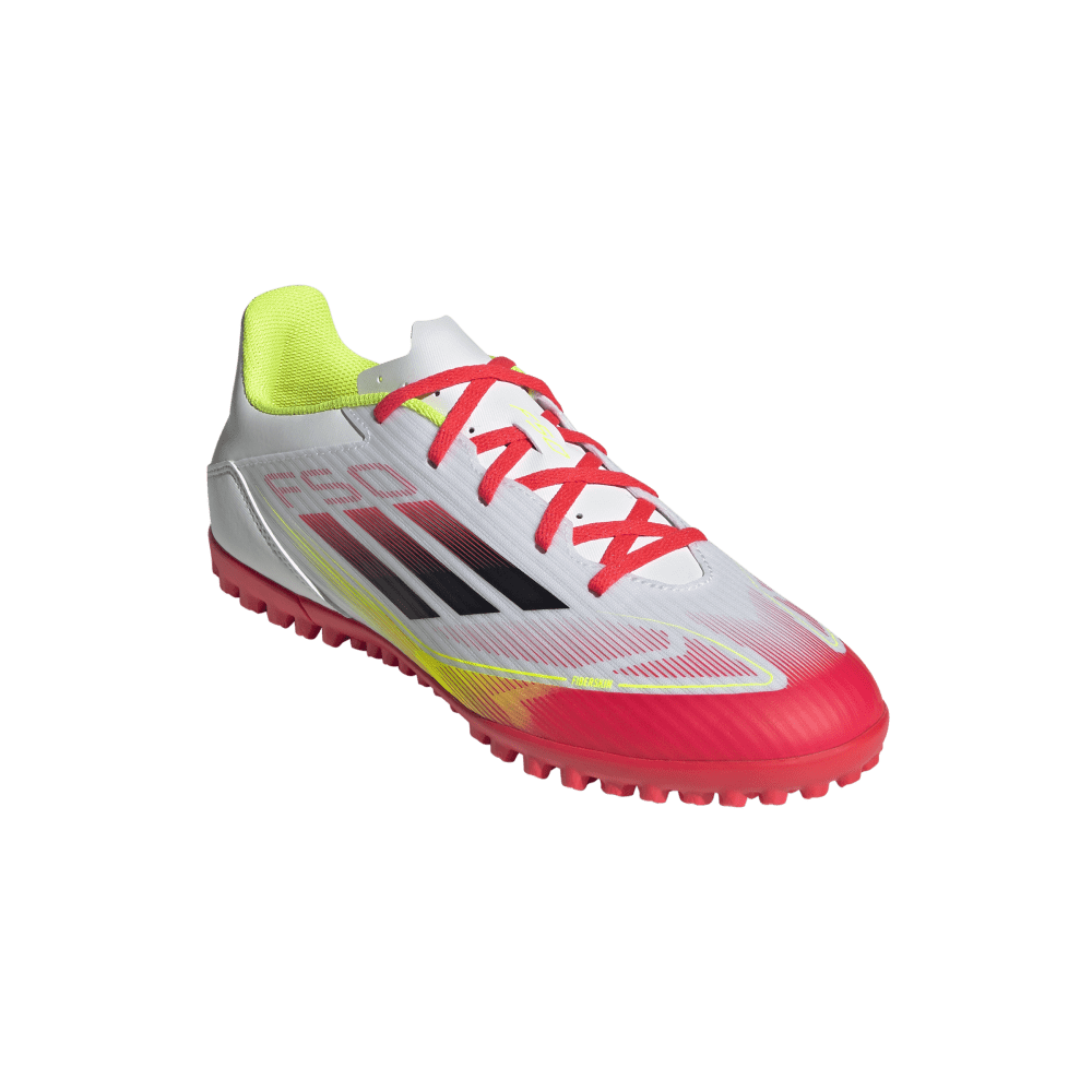 Adidas Guayos F50 Club Pasto Sintetico blanco de hombre para futbol