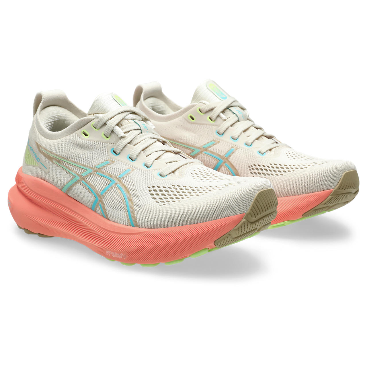 Asics Gel-Kayano 31 Tenis beige de mujer para correr