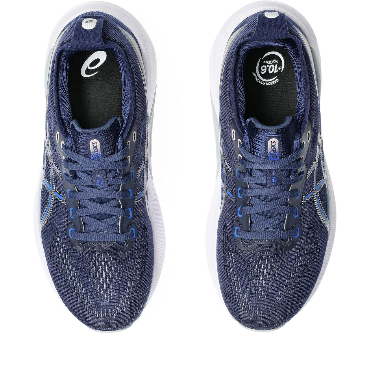 Asics Gel-Kayano 31 Tenis azul de mujer para correr