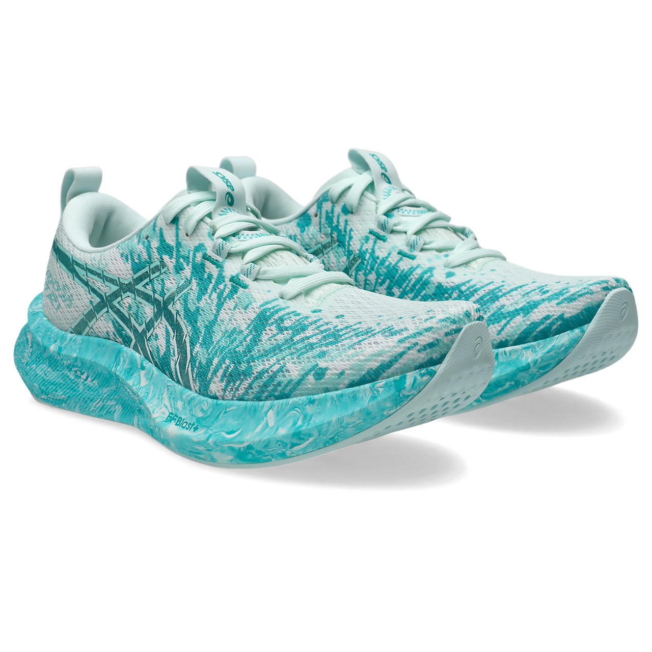 Asics Noosa Tri 16 Tenis azul de mujer para correr