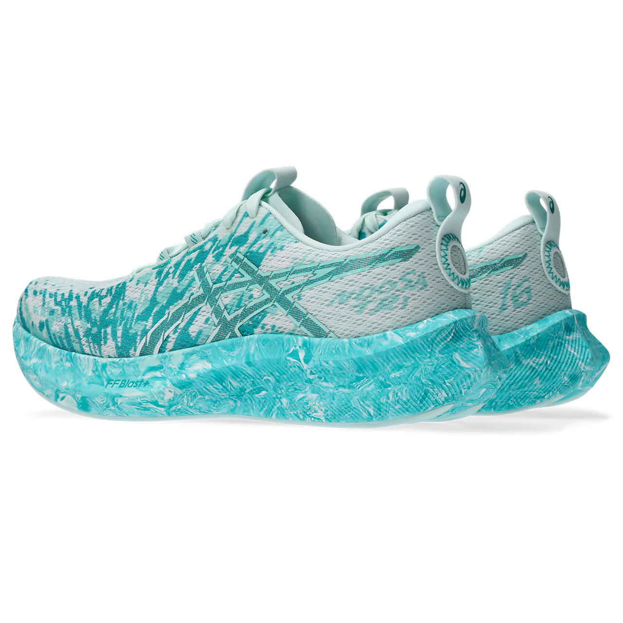 Asics Noosa Tri 16 Tenis azul de mujer para correr
