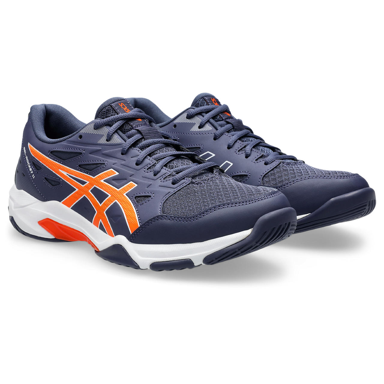 Asics Gel-Rocket 11 Tenis morado de hombre para indoor