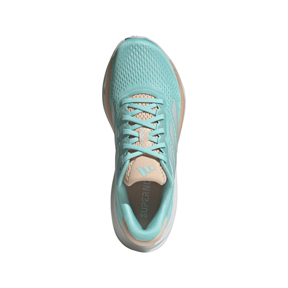 Adidas Tenis Supernova Stride 2.0 azul de mujer para correr