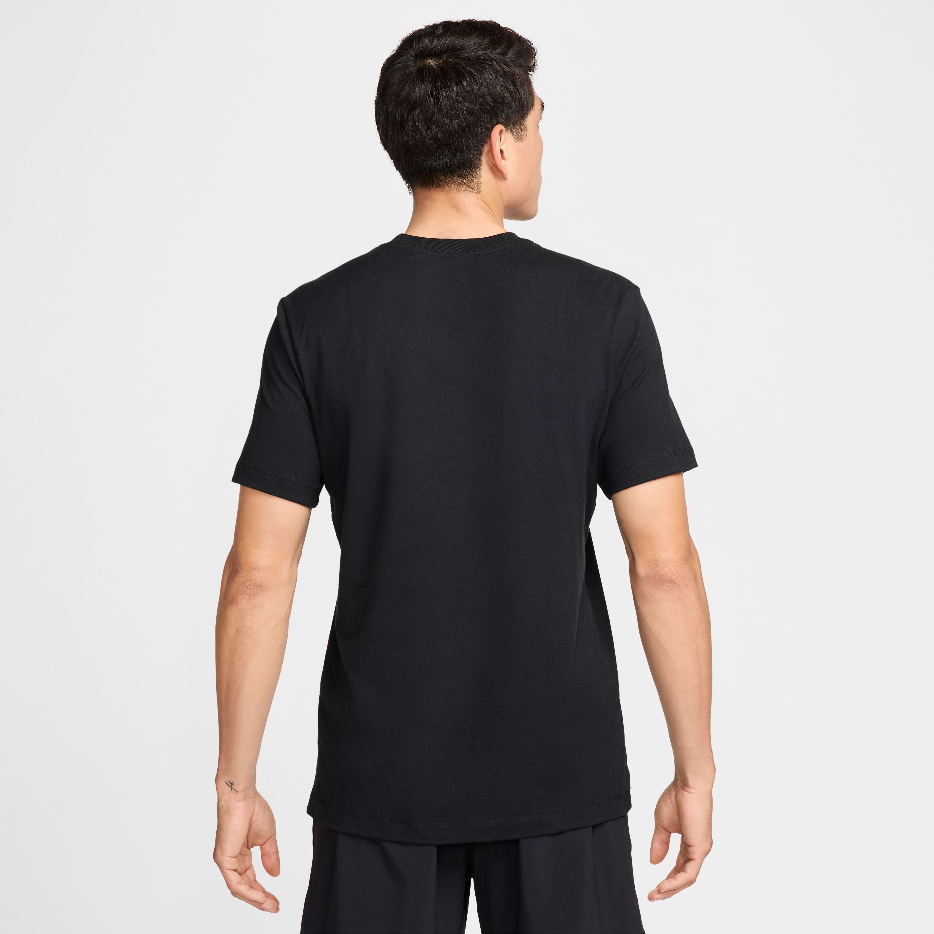 Nike M Nk Df Tee Modern Fitness Camiseta Manga Corta negro de hombre para entrenamiento