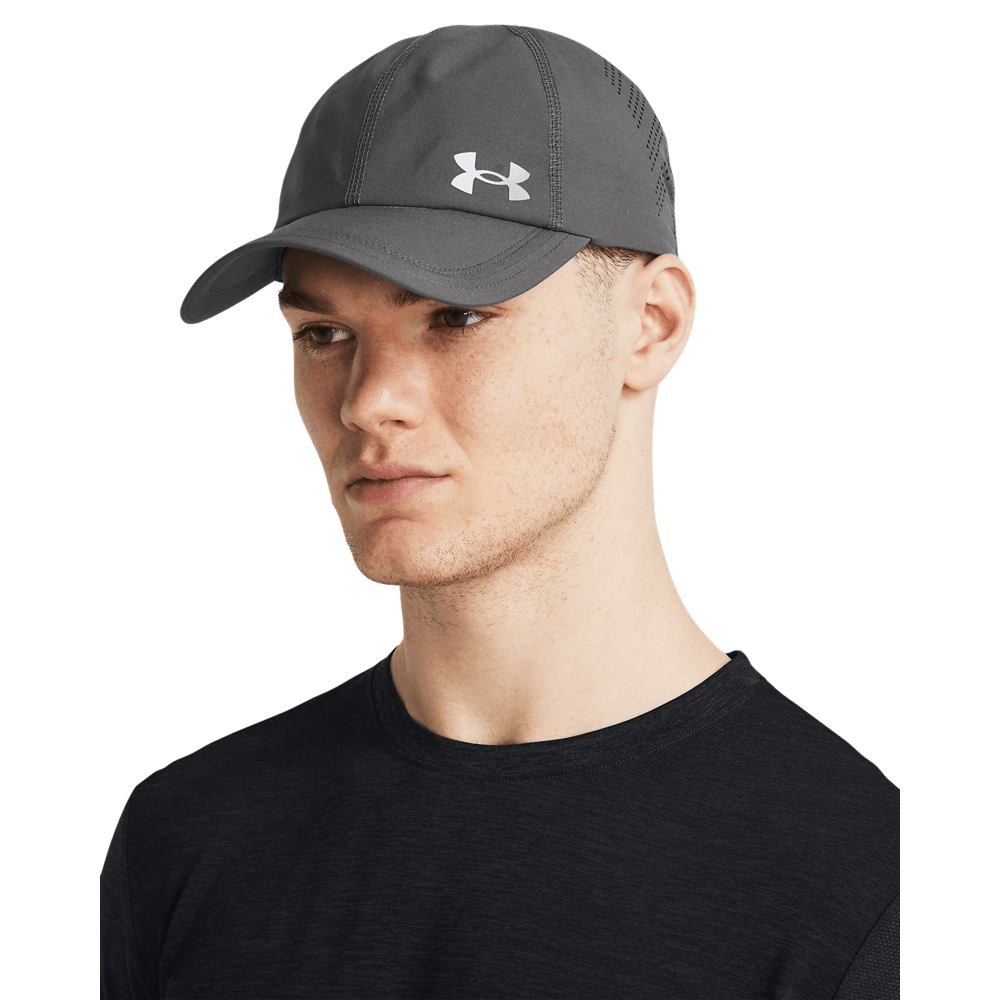 UA Elociti Adj Gorra gris de hombre para correr