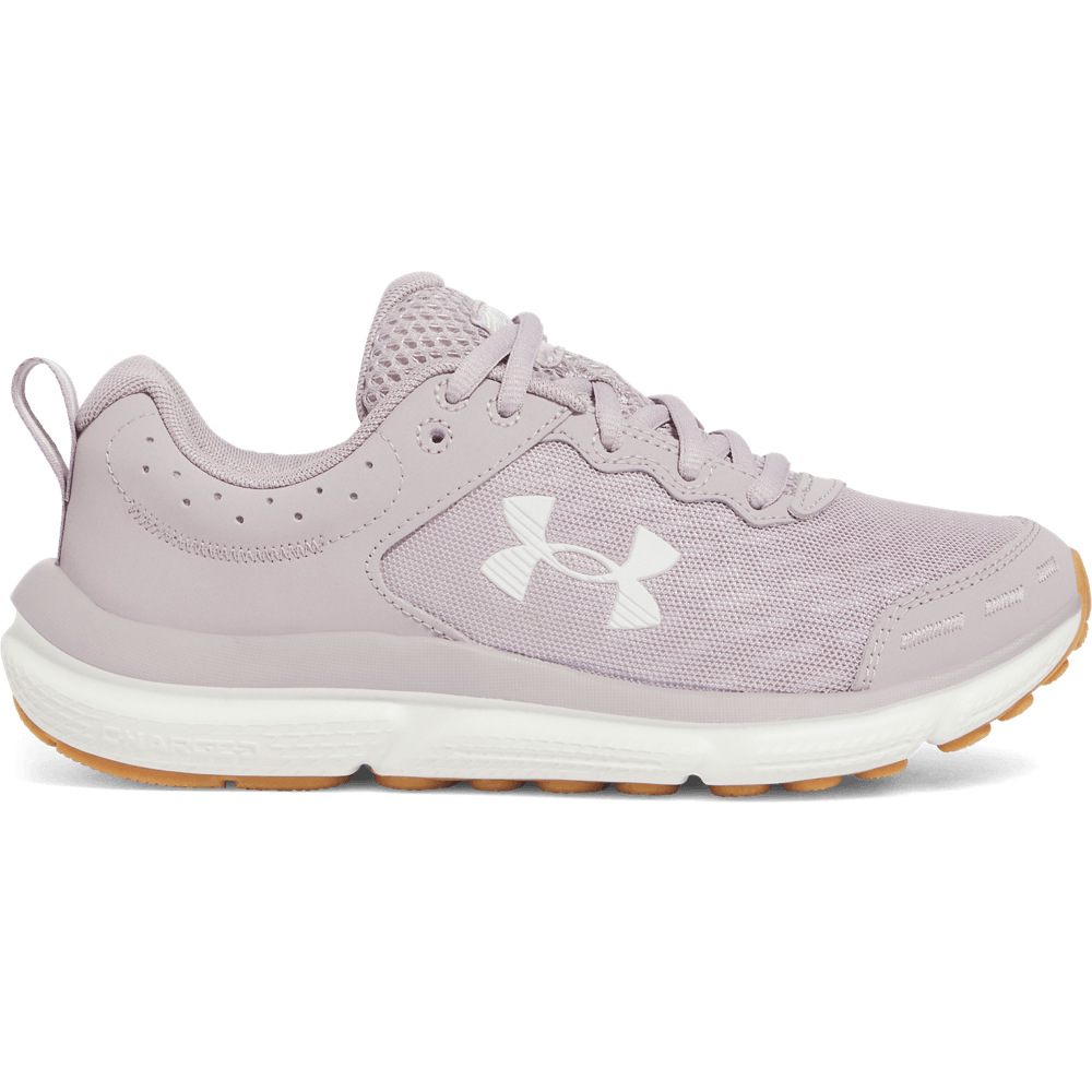 UA W Charged Assert 10 Tenis gris de mujer para correr