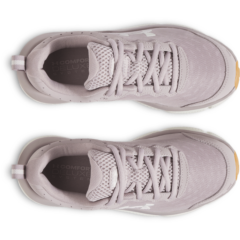 UA W Charged Assert 10 Tenis gris de mujer para correr