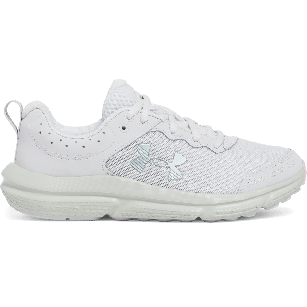 UA W Charged Assert 10 Tenis gris de mujer para correr