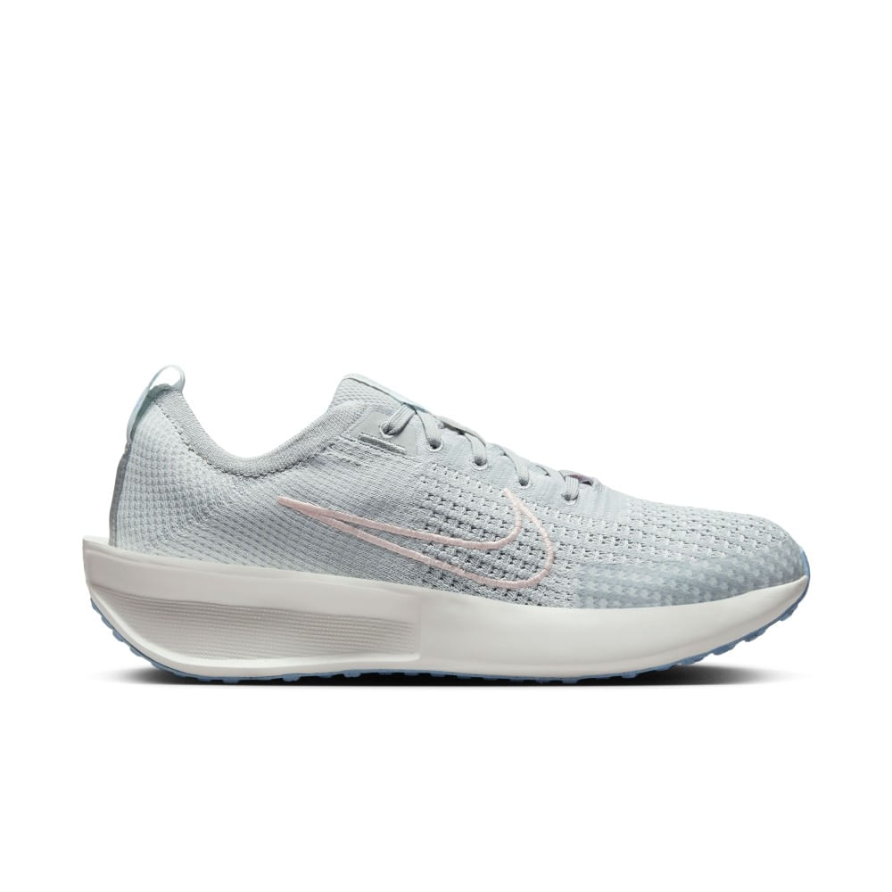 Nike W Nike Interact Run Tenis gris de mujer para correr