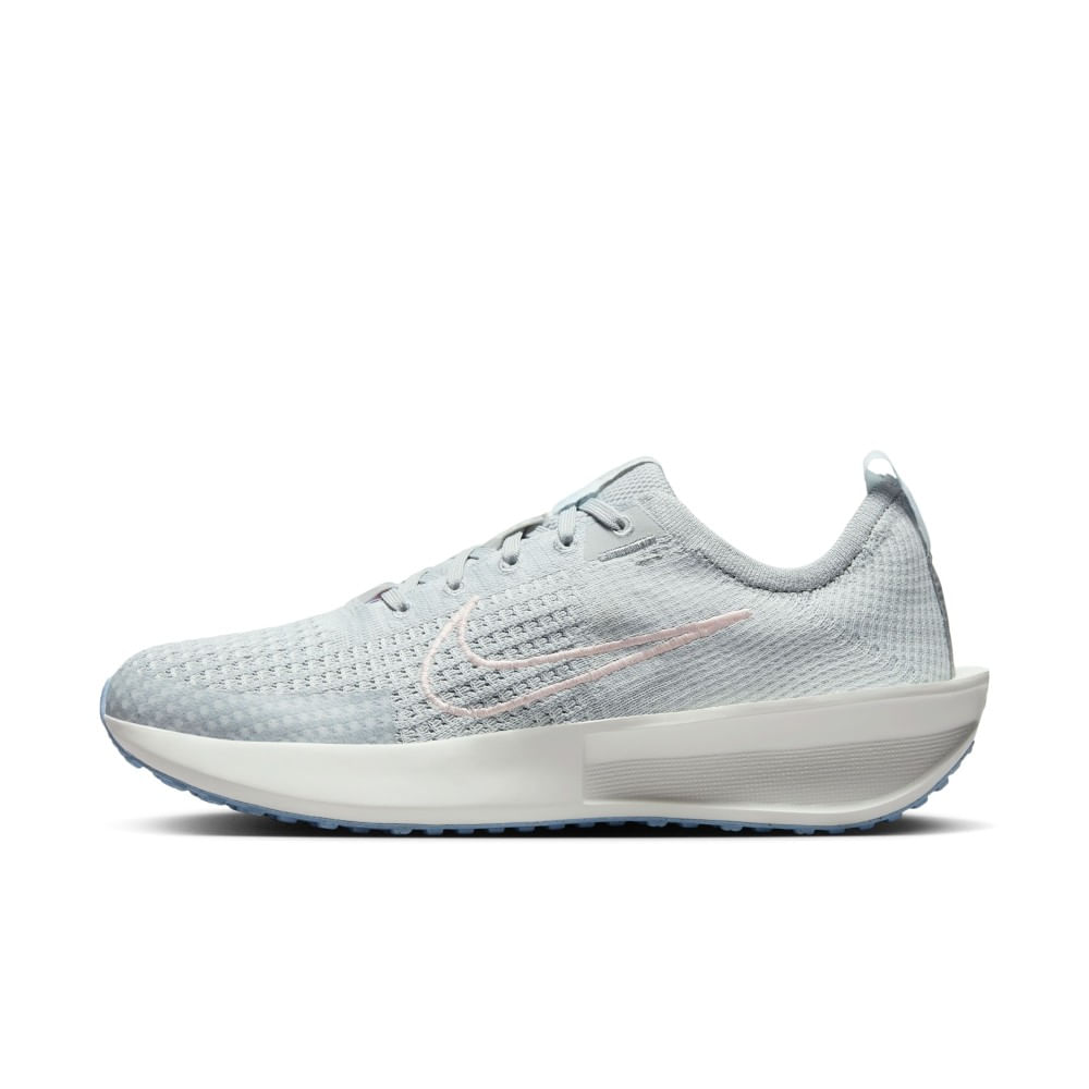 Nike W Nike Interact Run Tenis gris de mujer para correr