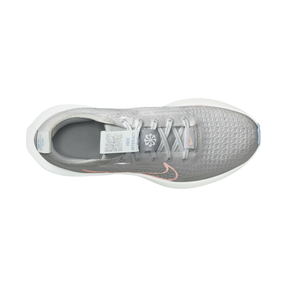 Nike W Nike Interact Run Tenis gris de mujer para correr