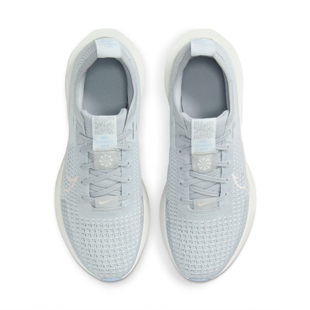 Nike W Nike Interact Run Tenis gris de mujer para correr