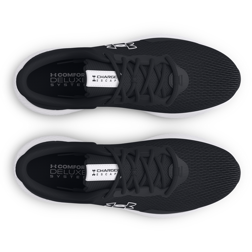 UA Charged Escape 4 Nm Tenis negro de hombre para correr