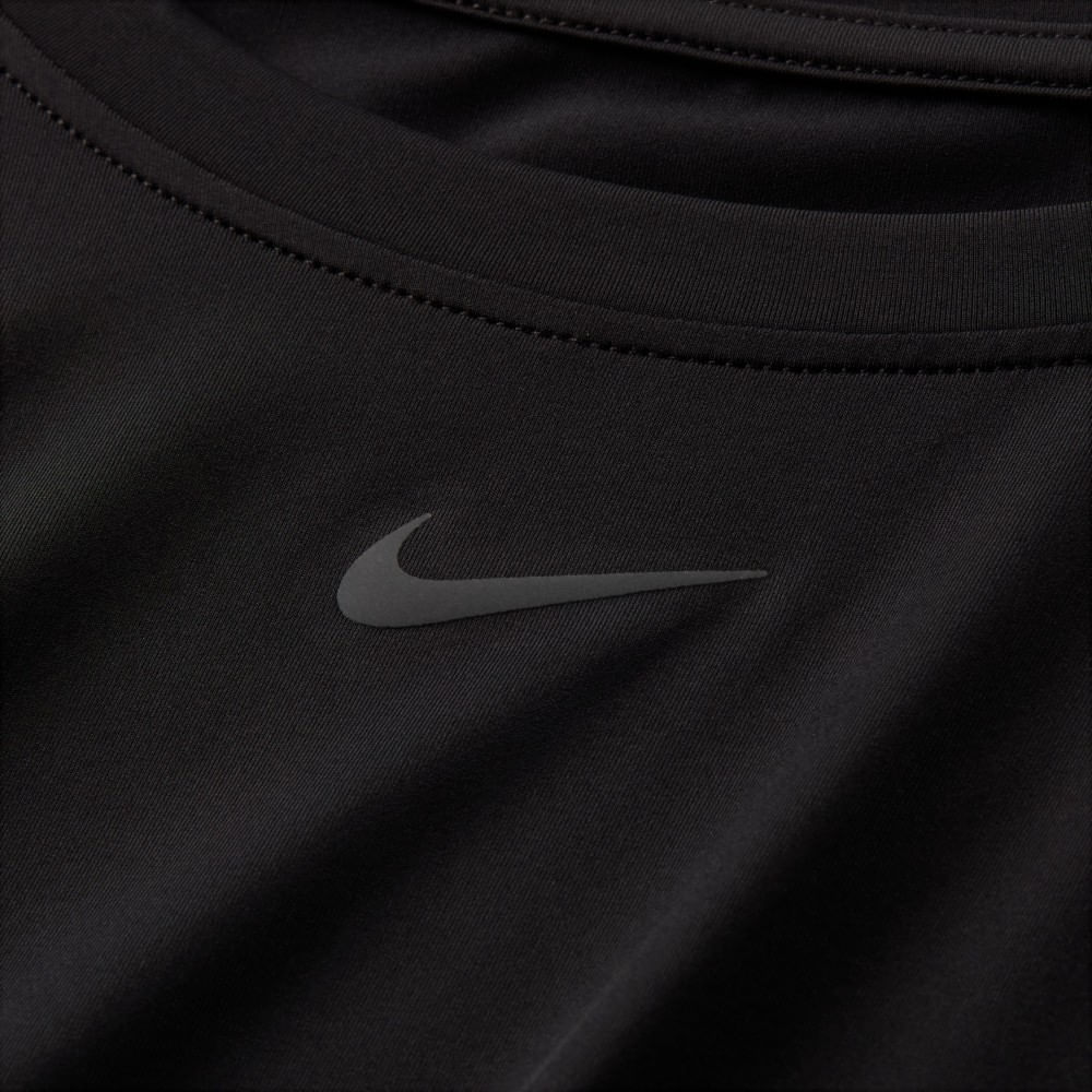 Nike W Nk One Classic Df Ss Top Camiseta Manga Corta negro de mujer para entrenamiento