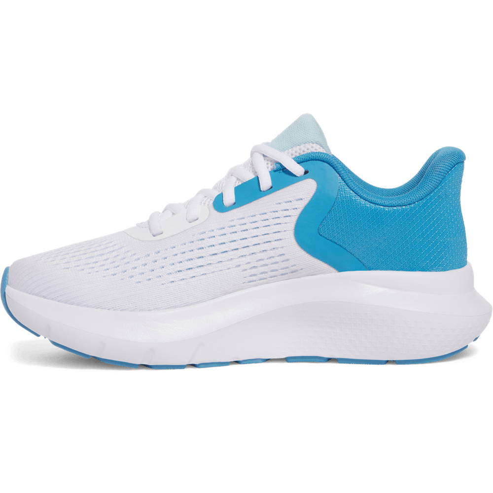 UA W Charged Rogue 5 Tenis blanco de mujer para correr