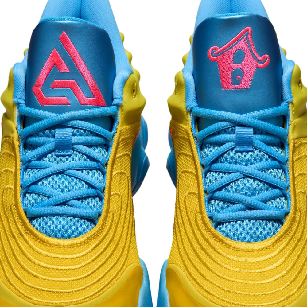 Nike Giannis Immortality 4 Tenis amarillo de hombre para baloncesto